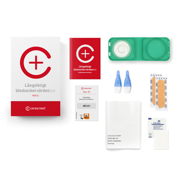 Långtidssockertest (HbA1c)  | cerascreen®